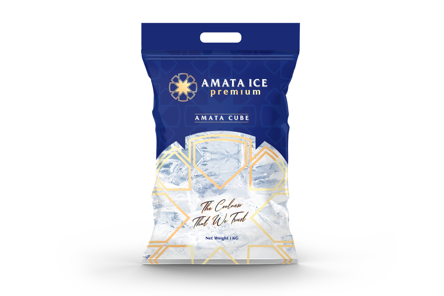 น้ำแข็งหลอดใหญ่